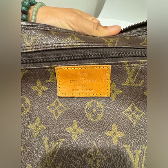 Vintage Louis Vuitton Keepall 60 Bandouliere Monogram Canvas Duffel Travel Bag - Picture 10 of 10